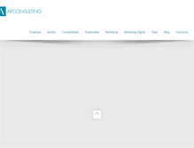 Tablet Screenshot of apconsulting.pt